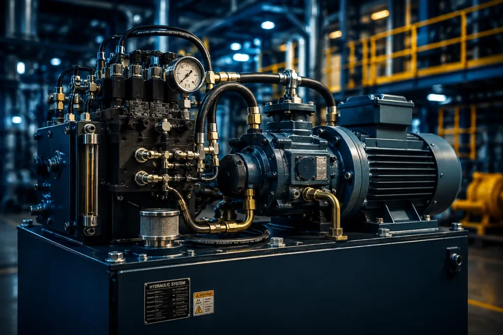 Precision machinery hydraulics representing Industrial and Hydraulic Oils