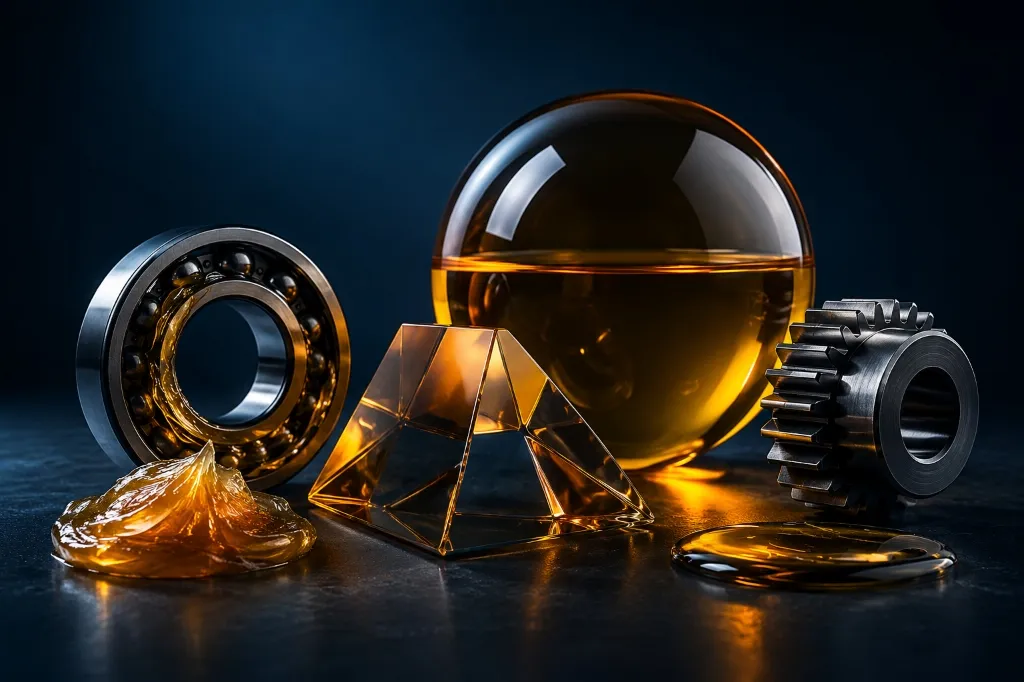 Bearings, grease, gears, and specialty fluids representing Specialty Lubricants